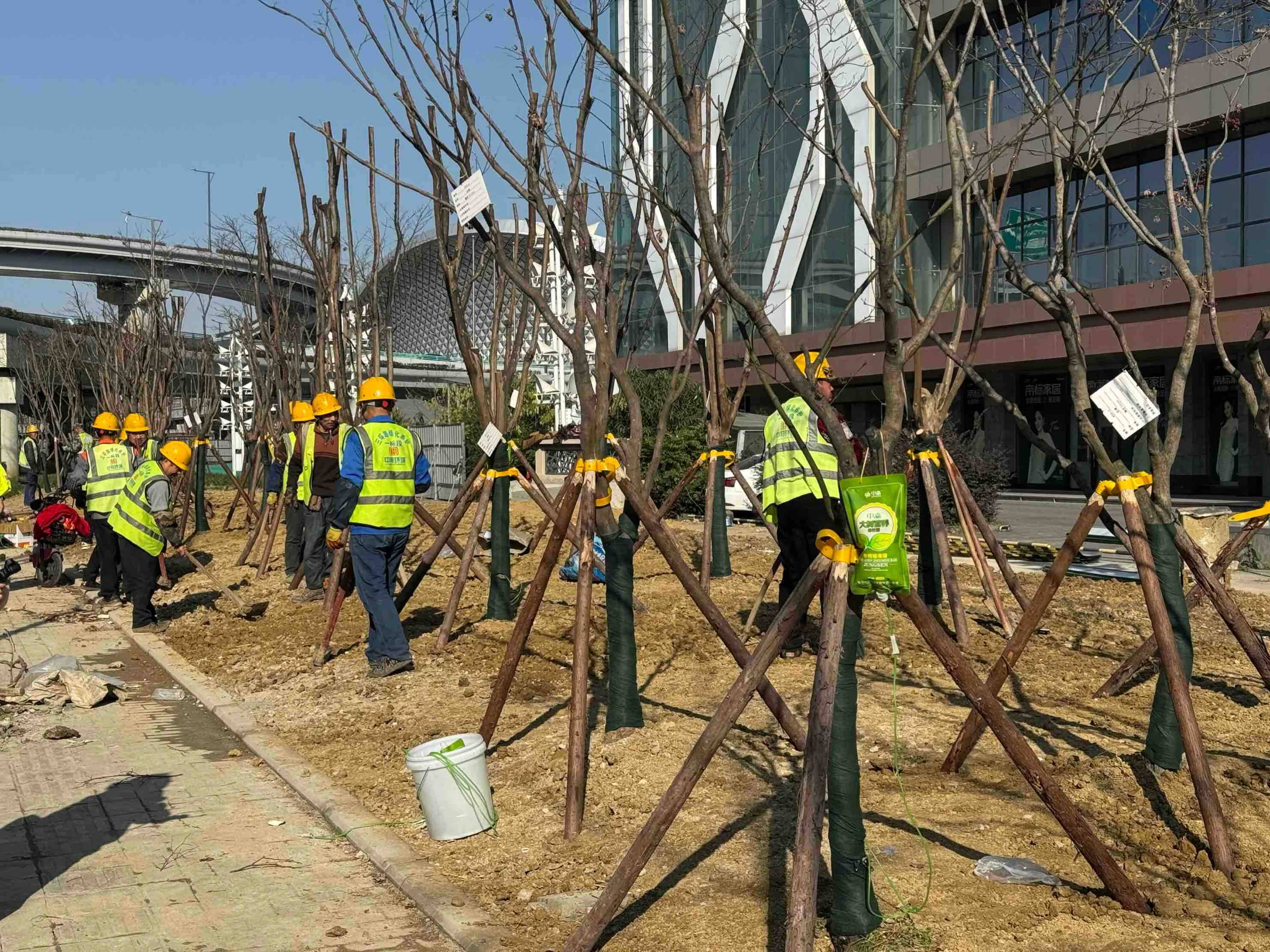 撤圍約330平方米!北三環三段內側輔道還道于民_施工_通道_韋家碾